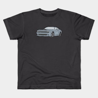 american muscle car Kids T-Shirt